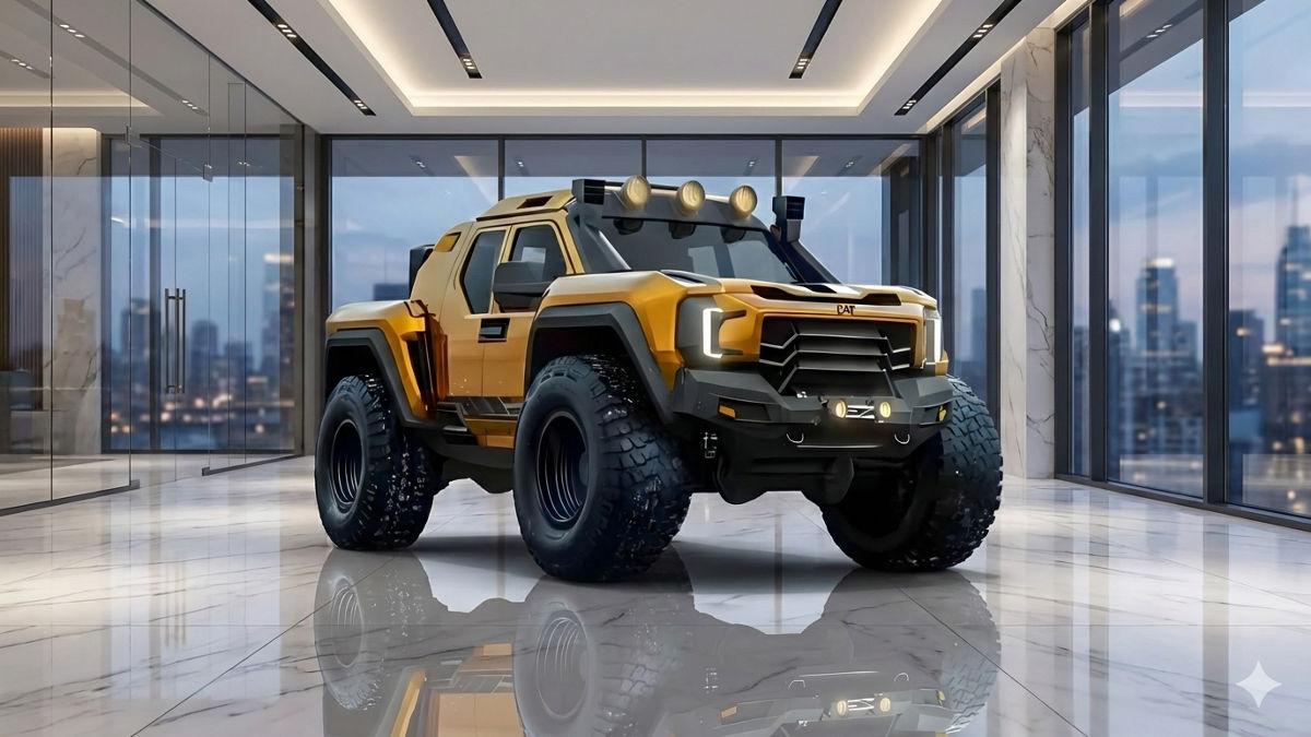2026 Caterpillar Pickup heavy-duty truck with rugged industrial design