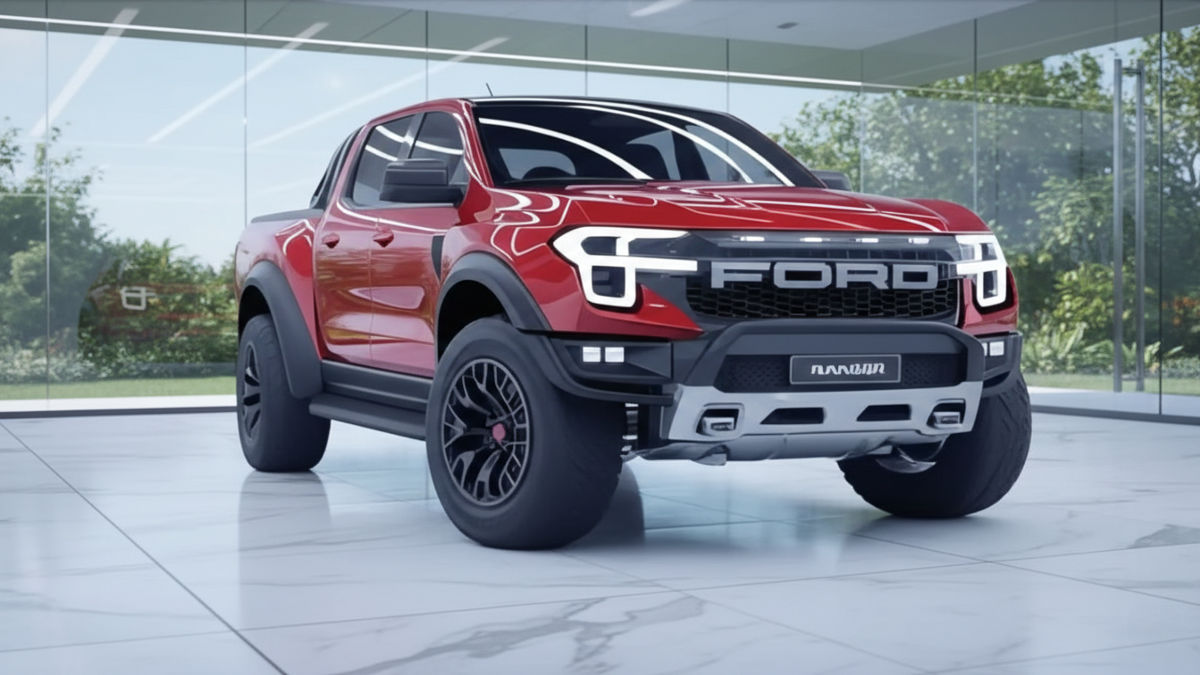 2026 Ford Ranger rugged truck profile with bold grille and off road stance