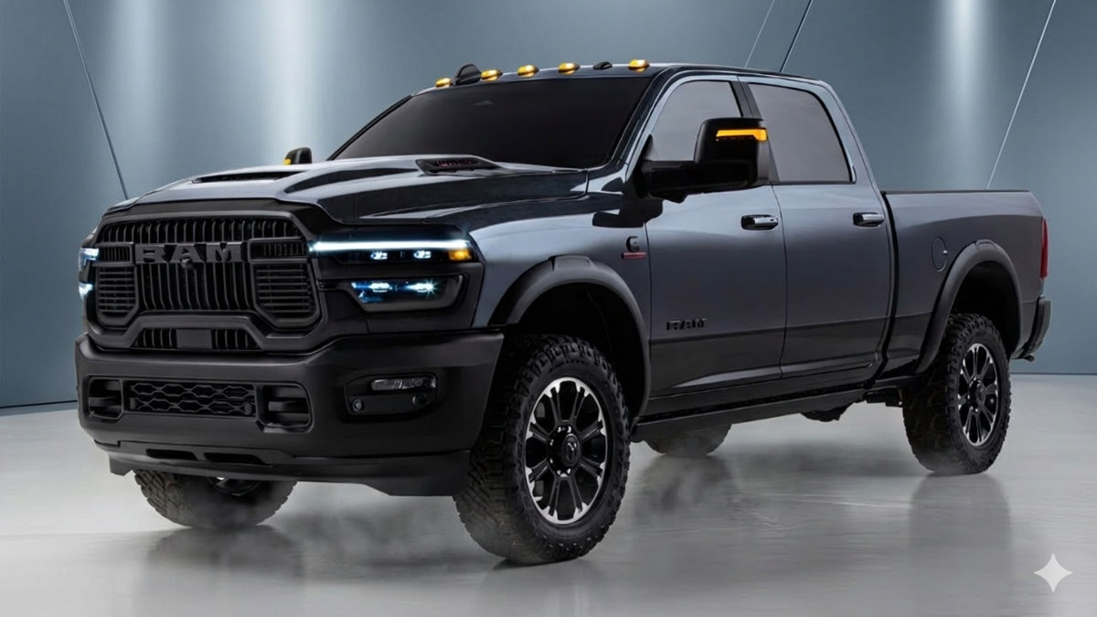2026 Ram 3500 heavy-duty pickup truck exterior