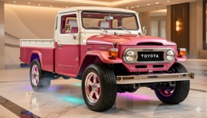 2026 Toyota Land Cruiser Pickup off-road rugged truck