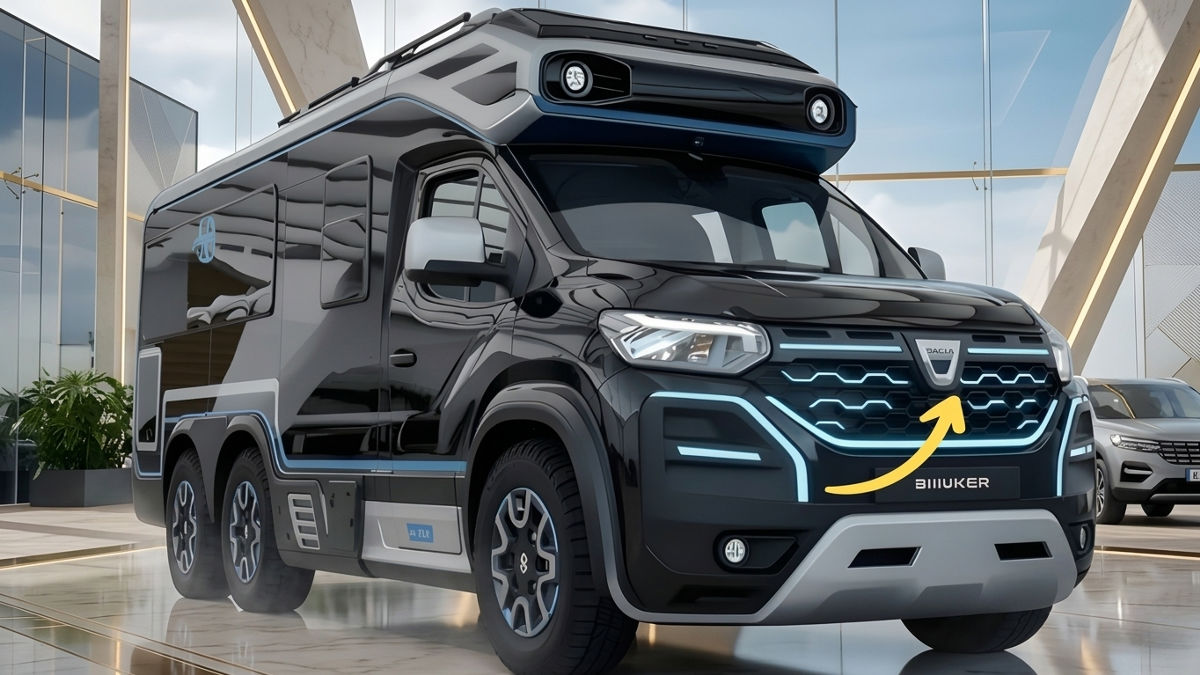 2026 Dacia Dokker Camper Van Revealed - Compact Design, Efficient Powertrain, Adventure Ready
